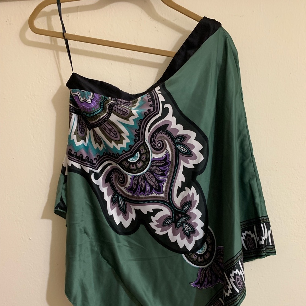 XOXO | Green Off the Shoulder Top